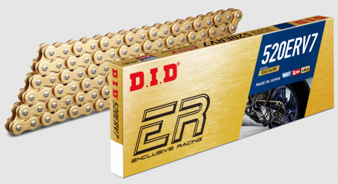 D.I.D. 520 ERV7 120 Link Gold Chain